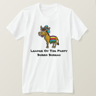 T-shirt mexicain Party Burro Bureau