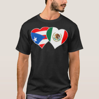 T-shirt Mexicain Portoricain Drapeau Mexicain Mexique Puer