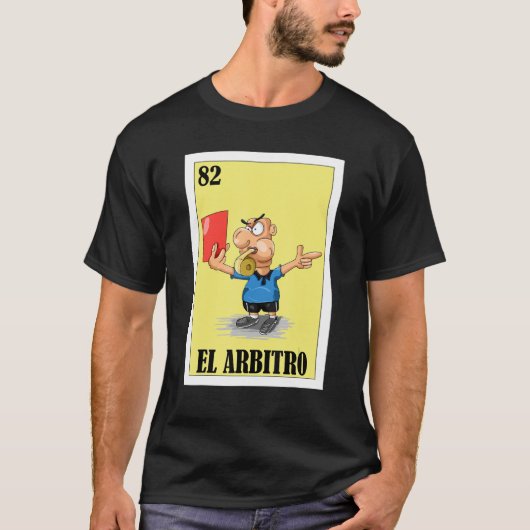 T-shirt Mexicain pour arbitres El Arbitro (Devant)