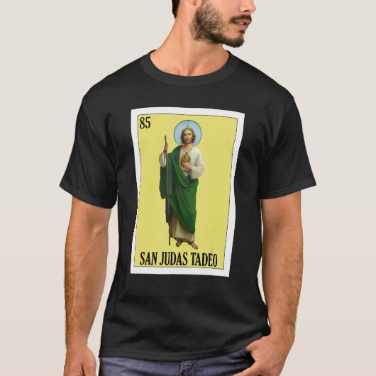 T-shirt Mexicain pour chrétiens San Judas Tadeo (Devant)