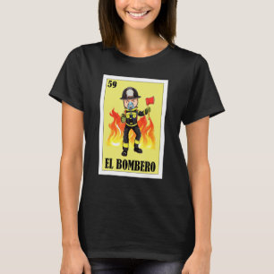 T-shirt Mexicain Pour Firemen El Bombero