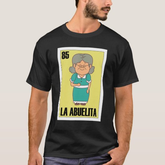 T-shirt Mexicain pour Grandma La Abuelita 1 (Devant)