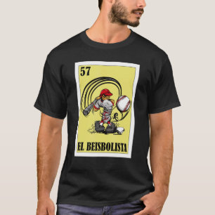 T-shirt Mexicain pour les joueurs de baseball El Beisbolis