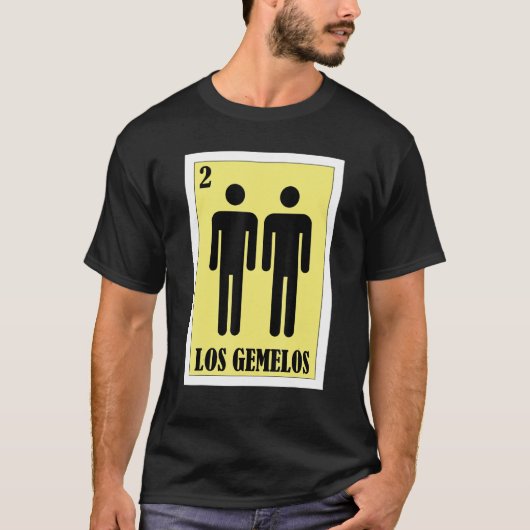 T-shirt Mexicain pour Twins Los Gemelos (Devant)