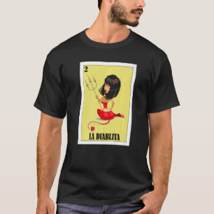 T-shirt Mexicaine pour Femmes La Diablita 1
