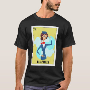 T-shirt Mexicaine pour Stewardesses La Azafata 1