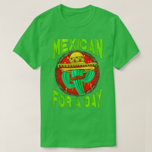 T-shirt Mexicaine Pour Une Journée Cinco De Mayo (Design devant)