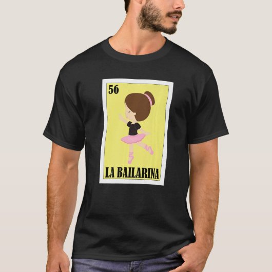 T-shirt Mexican Ballet  La Bailarina  3 (Devant)