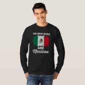 T-shirt Mexican Dad For Men Mexicana Mexico Flag Fathers D (Devant entier)