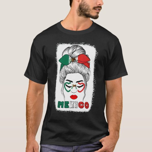 T-shirt Mexican flag 16th September Mexico Independence Da (Devant)