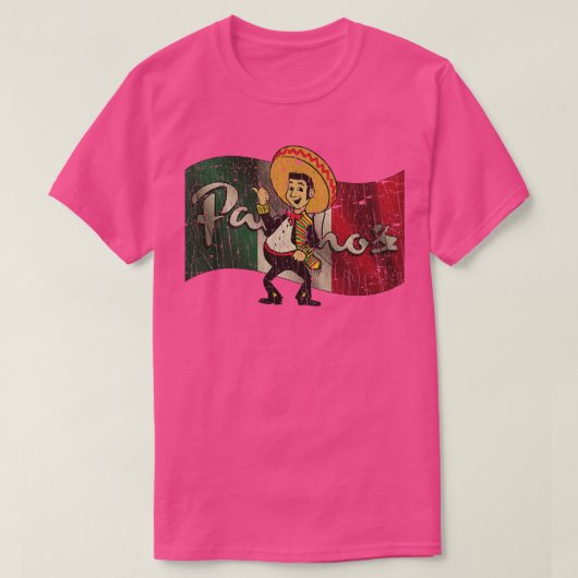 T-shirt Mexican Panchos All You Can Eat 1958  (Design devant)