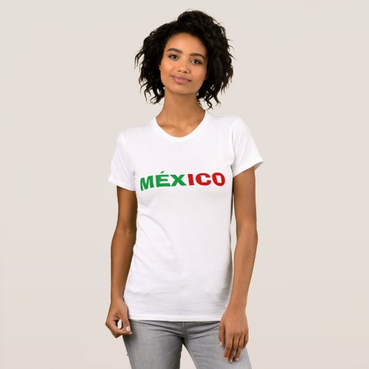T-SHIRT MÉXICO (Devant entier)