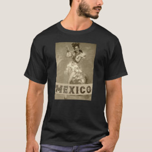 T-shirt MEXICO Art Vintage - Voyage -  