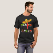 T-SHIRT MEXICO CANCUN (Devant entier)