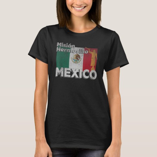 T-shirt Mexico Hermosillo LDS Mission Missionary (Devant)