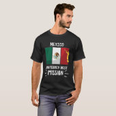T-shirt Mexico Monterrey West Mormon LDS Mission Missionar (Devant entier)