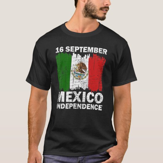 T-shirt Mexico Pride Independence Day 2022 Mexican Flag 20 (Devant)