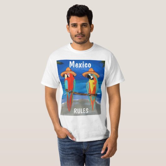 T-SHIRT MEXIQUE (Devant entier)