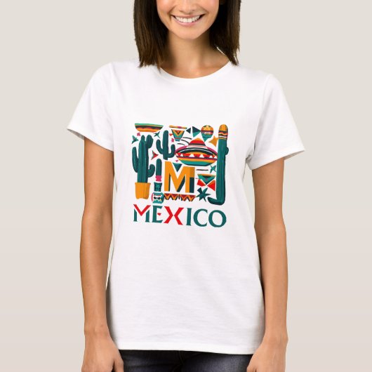 T-SHIRT MEXIQUE (Devant)