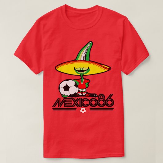 T-shirt Mexique 86 (Design devant)