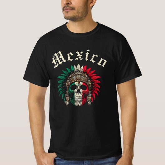 T-shirt Mexique Aztèque  (Devant)