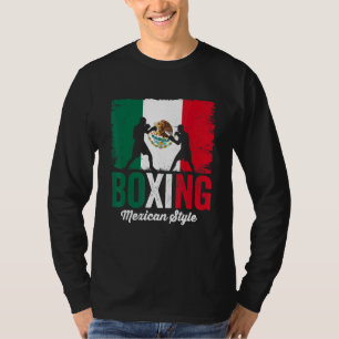 T-shirt Mexique Boxer Tradition Mexicaine De Boxe