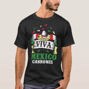 T-shirt Mexique Cabrones Fier Mexique Adulte