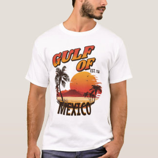 T-shirt Mexique cadeau pour le Mexique Golfe du Me