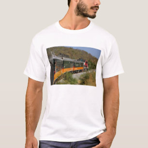 T-shirt Mexique, Chihuahua, Copper Canyon. Vues depuis