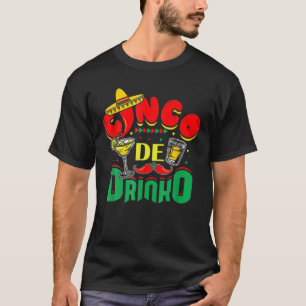 T-shirt Mexique Cinco De Mayo Histoire Casquette Mois Péri
