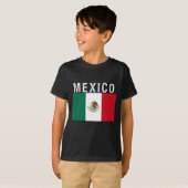 T-shirt Mexique, drapeau du Mexique (Devant entier)