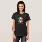 T-shirt Mexique - Drapeau Mexicain (Devant entier)