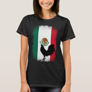 T-shirt Mexique Drapeau mexicain de gibier à plumes