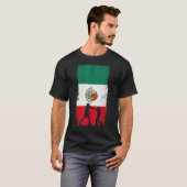 T-shirt Mexique Drapeau Mexique (Devant entier)