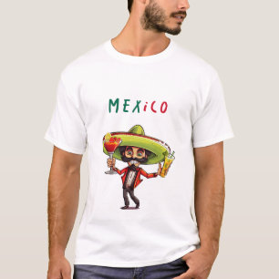 T-shirt Mexique et Margarita