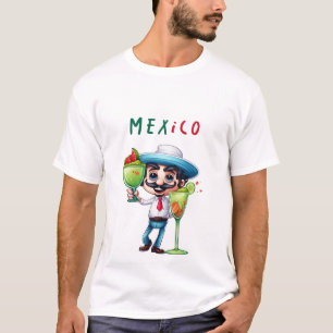 T-shirt Mexique et Margarita