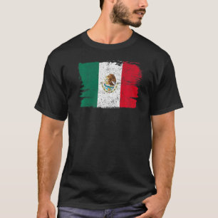 T-shirt Mexique Flag Pride Friendship Pride Paix Vintage R