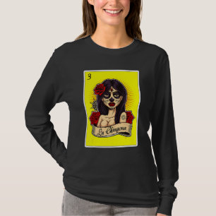 T-shirt Mexique Loterie pour femmes Mexicana Chicana La Ch