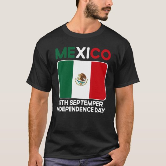 T-shirt Mexique Pride Independence Day 2022 Mexican Pride (Devant)