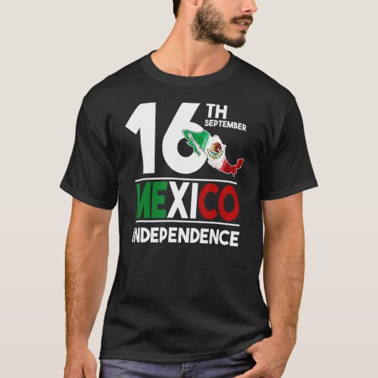 T-shirt Mexique Pride Independence Day 2022 Mexique Drapea (Devant)
