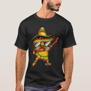 T-shirt Mexique Taco fait Dab Dabbing Mexicains Hommes Som