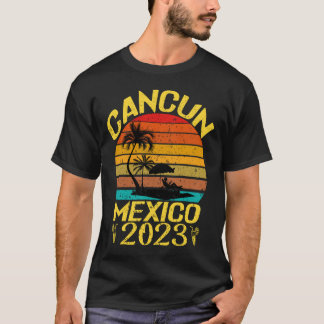 T-shirt Mexique Vacation 2023, Cancun Mexique 2023 Souveni