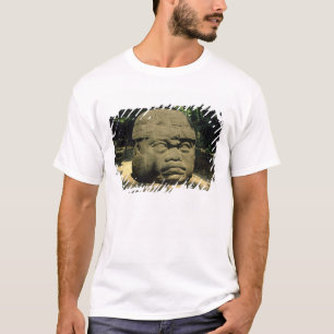 T-shirt Mexique, Villahermosa, tête géante Olmèque, La Ven