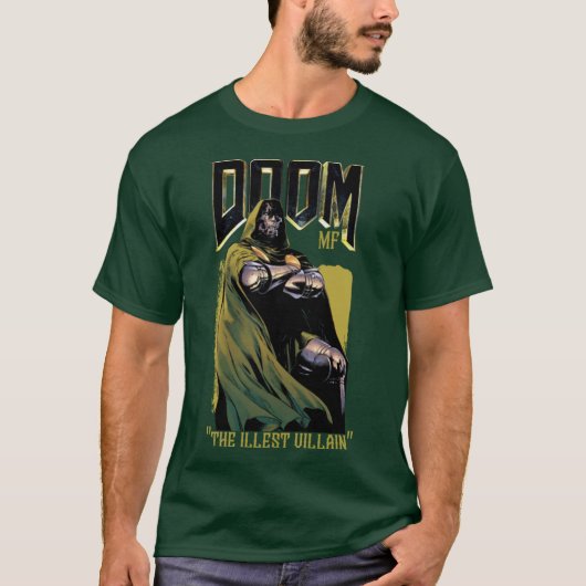 T-shirt mf doom (Devant)