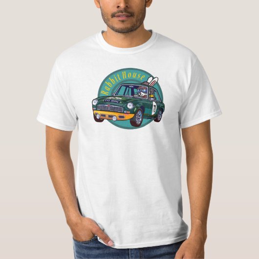 T-shirt MG type C GTS - 白 (Devant)