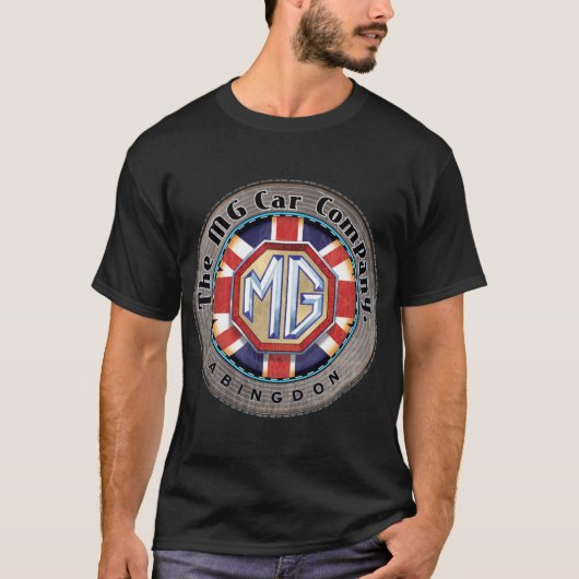 T-shirt mg voitures abingdon england (Devant)