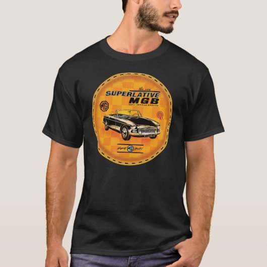 T-shirt Mgb le roadster superlatif (Devant)