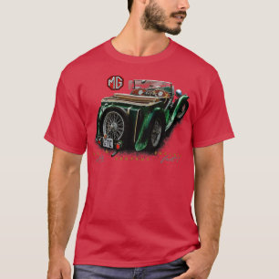 T-shirt MGTC mg voitures d'Angleterre