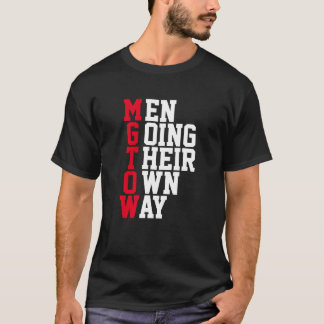 T-shirt MGTOW - Hommes faisant à leur guise