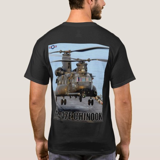 T-SHIRT MH-47E CHINOOK (Dos)